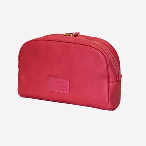 Terrida Pink 🪸 Coral Leather Luxury Cosmetic Bag
